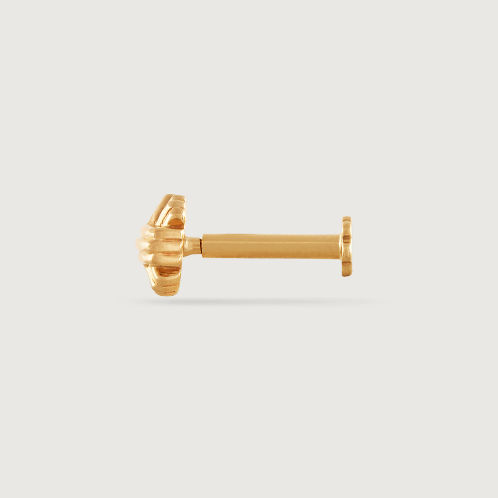 Classic Woven Gold Nose Pin,,hi-res image number null