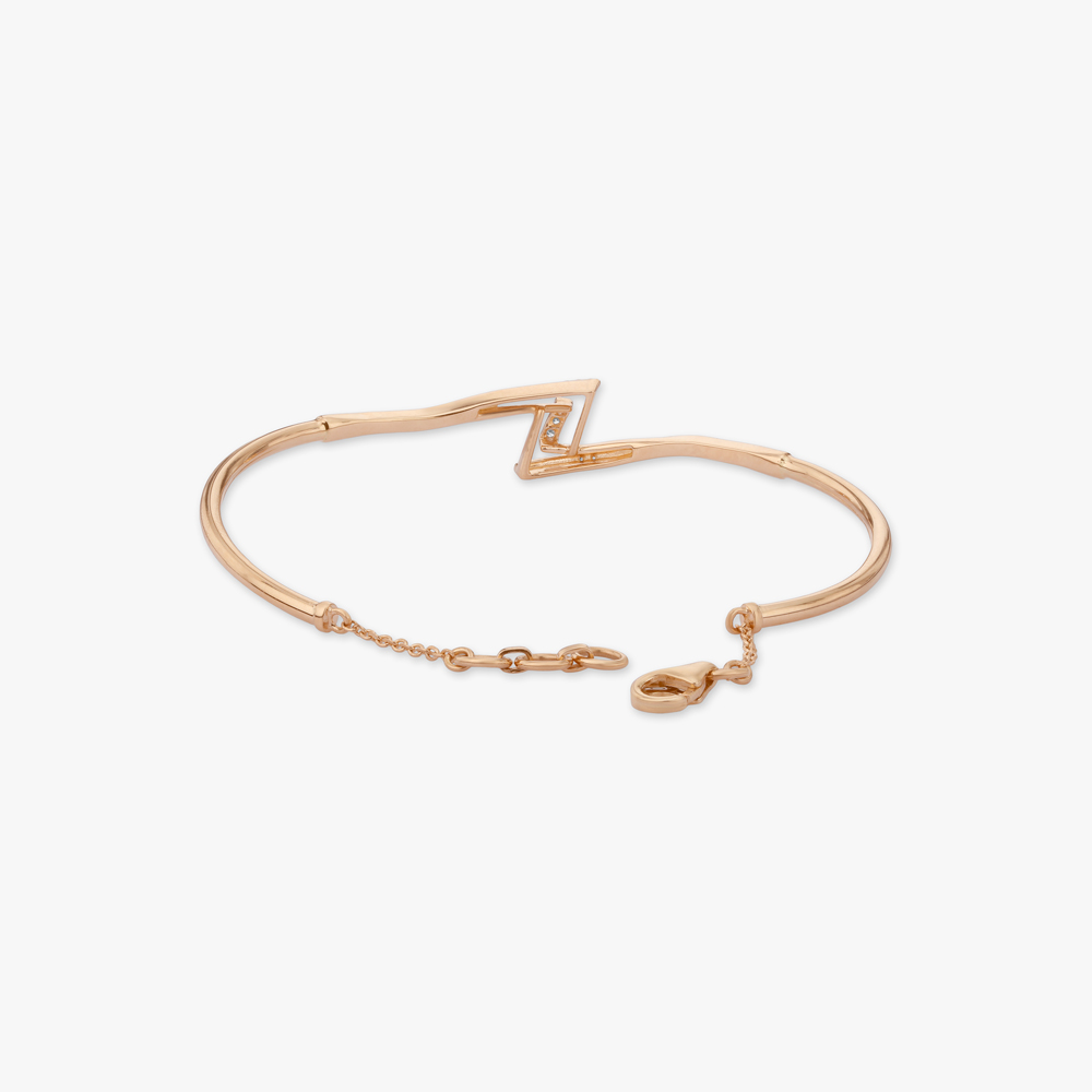 Thunderbolt Glow Diamond Bangle,,hi-res image number null