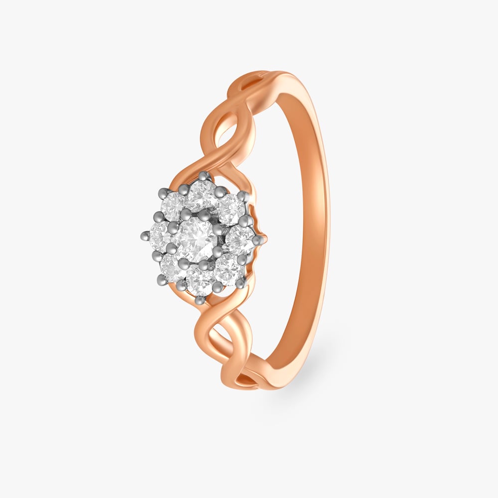 

Lovely Tiara Diamond Ring