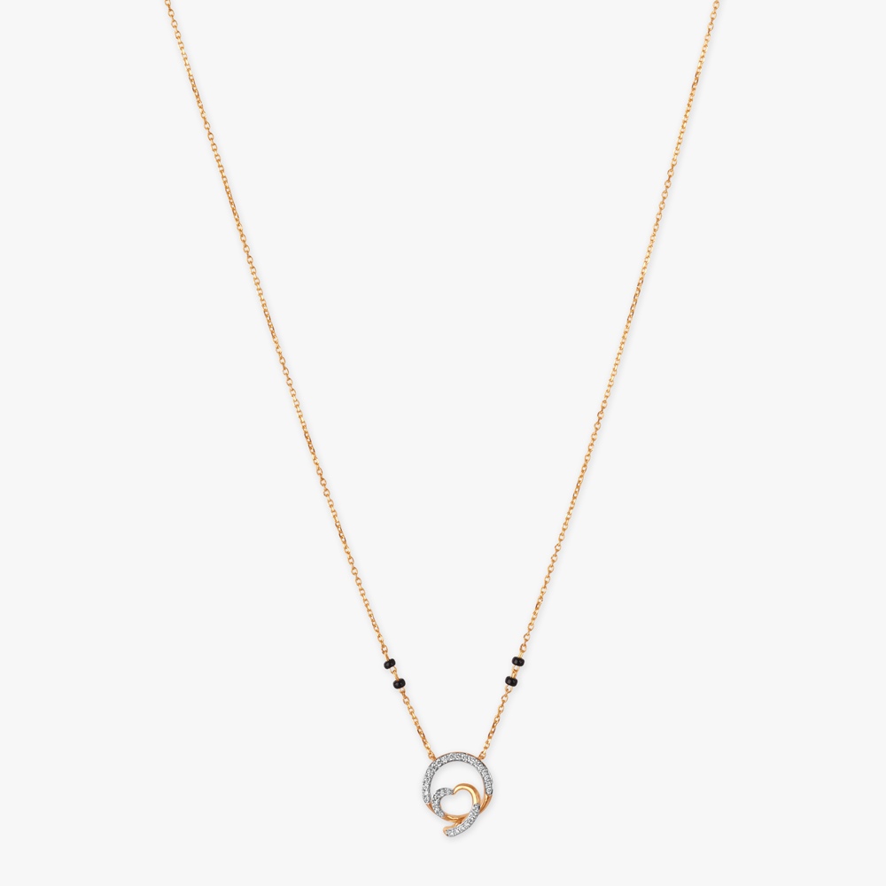 Linked Love Diamond Mangalsutra,,hi-res image number null