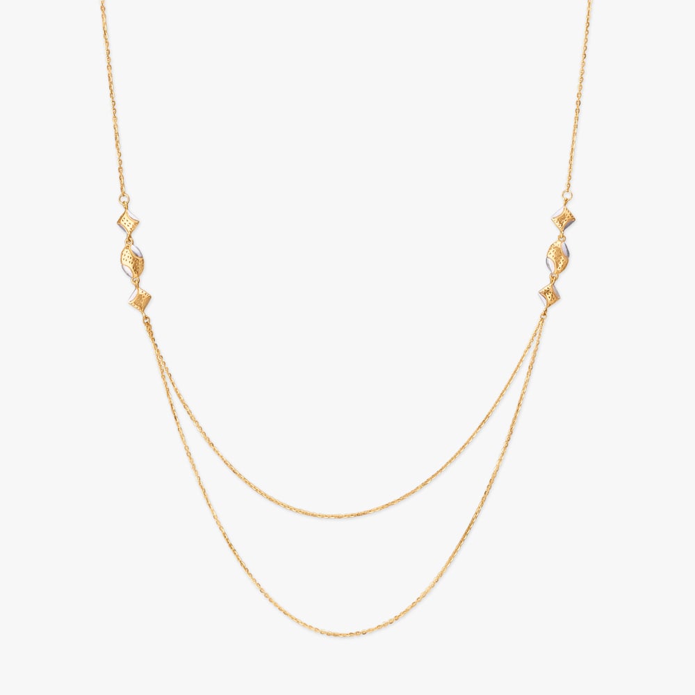 

Twin Drape Gold Chain