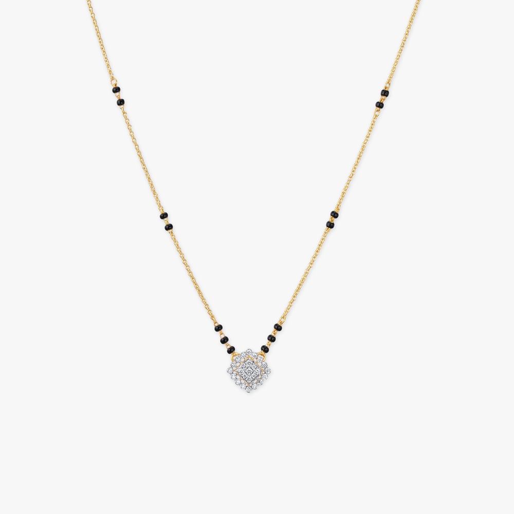 

Gleaming Grace Diamond Mangalsutra