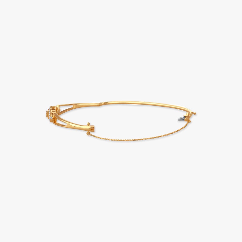 Vintage Frame Diamond Bangle,,hi-res image number null