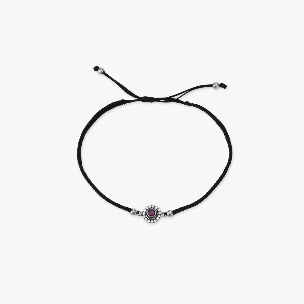 Amulet Aura Silver Anklet,,hi-res image number null