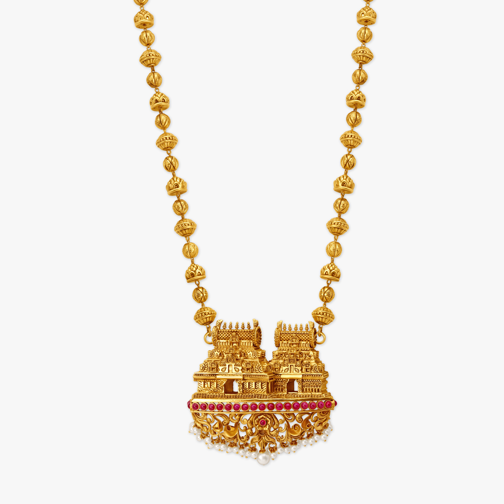 Raja Gopuram Necklace Set,,hi-res image number null