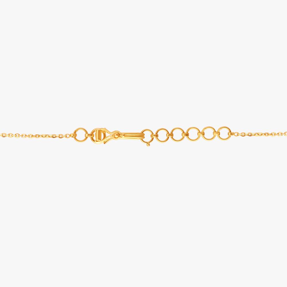 Radiant Teardrop Gold Pendant with Chain and Earrings Set,,hi-res image number null
