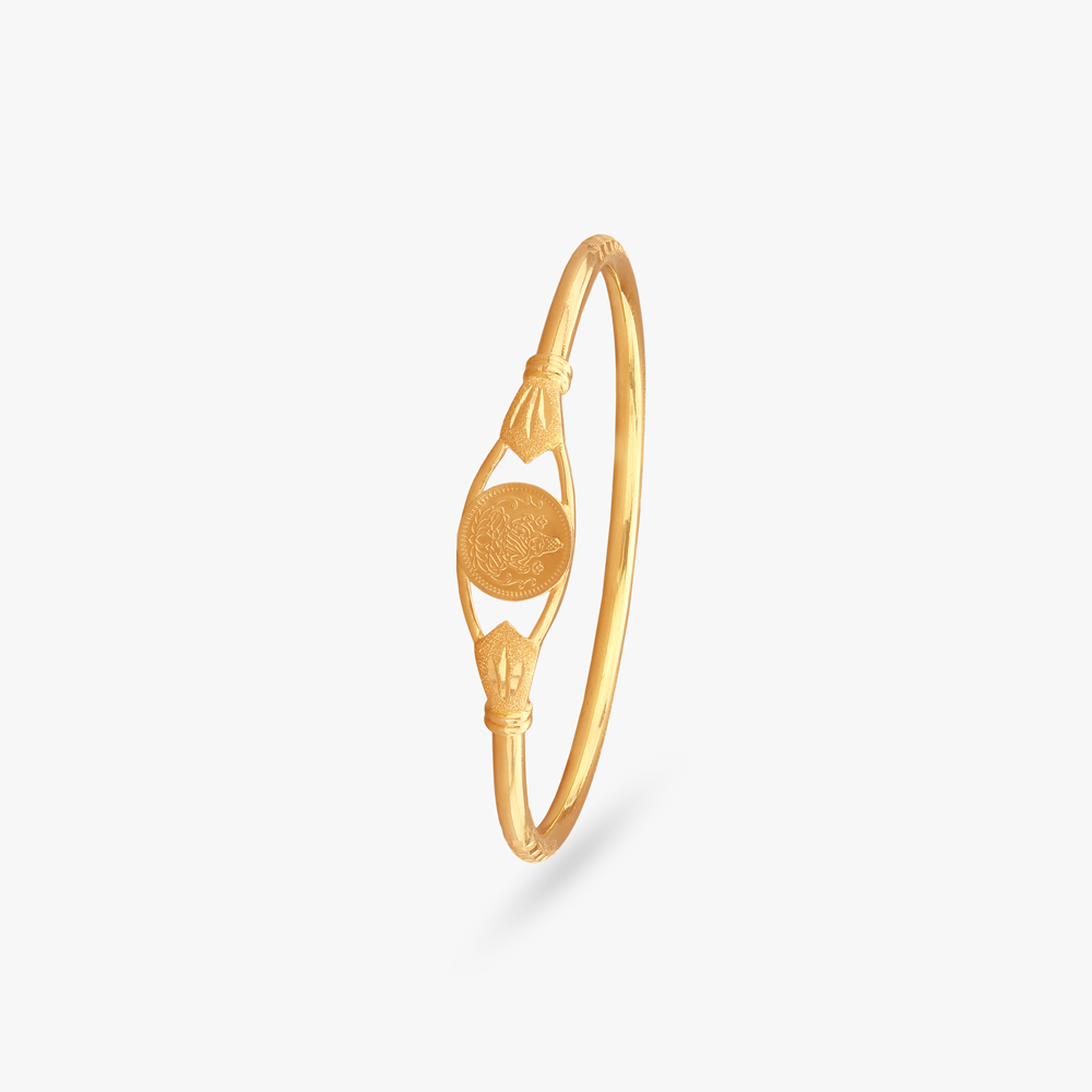 Shubho Mongol Loha Gold Bangle,,hi-res image number null