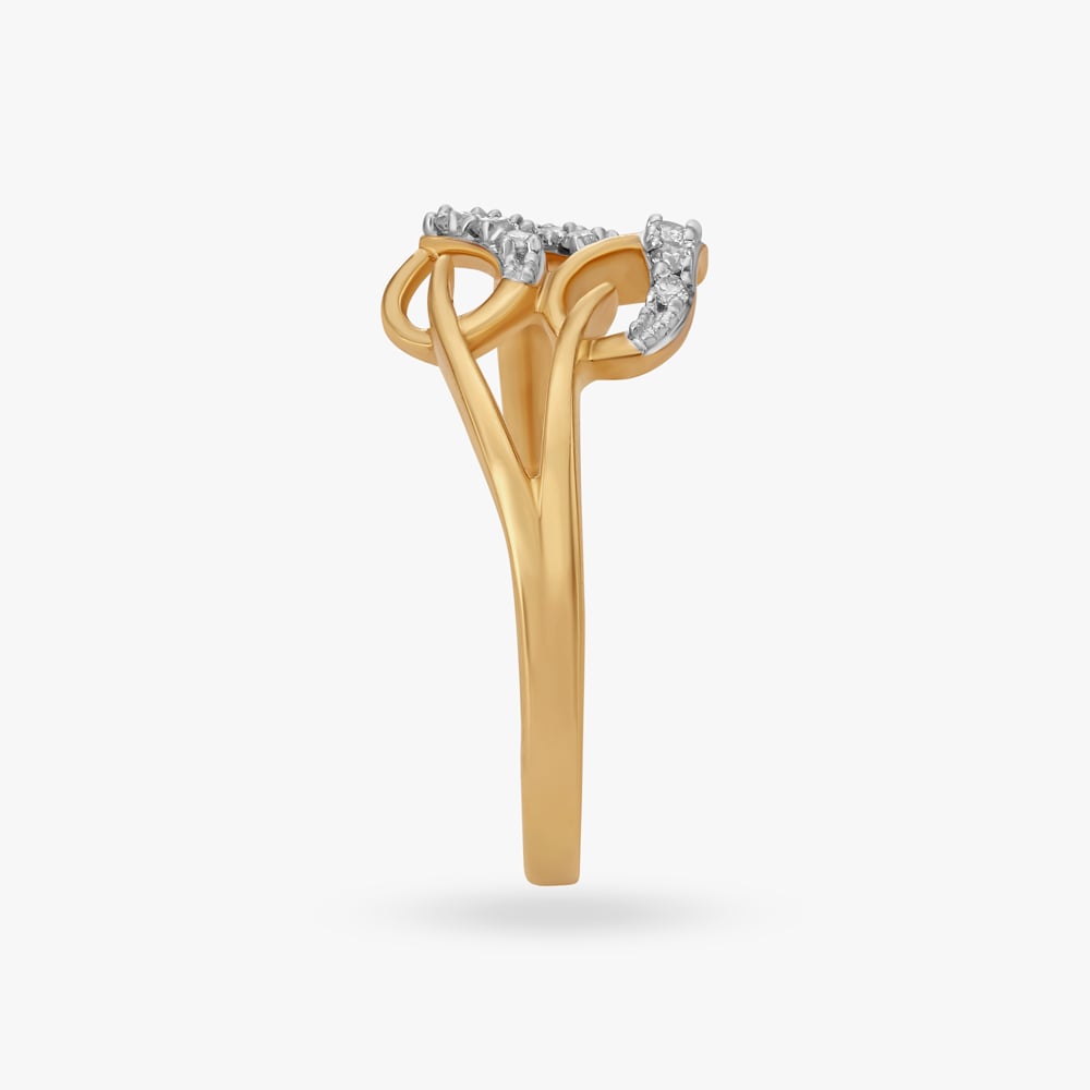 Twin Arc Diamond Ring,,hi-res image number null