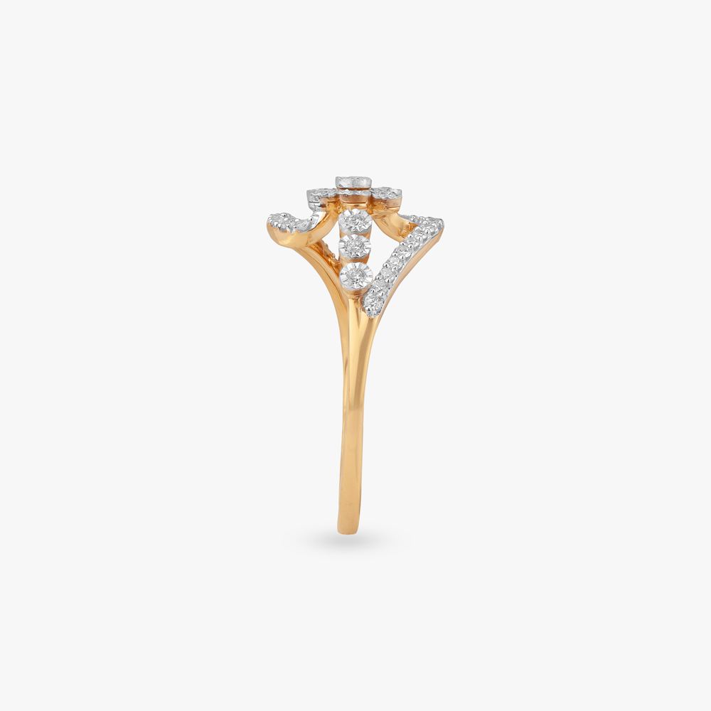 Classic Dual Diamond Ring,,hi-res image number null
