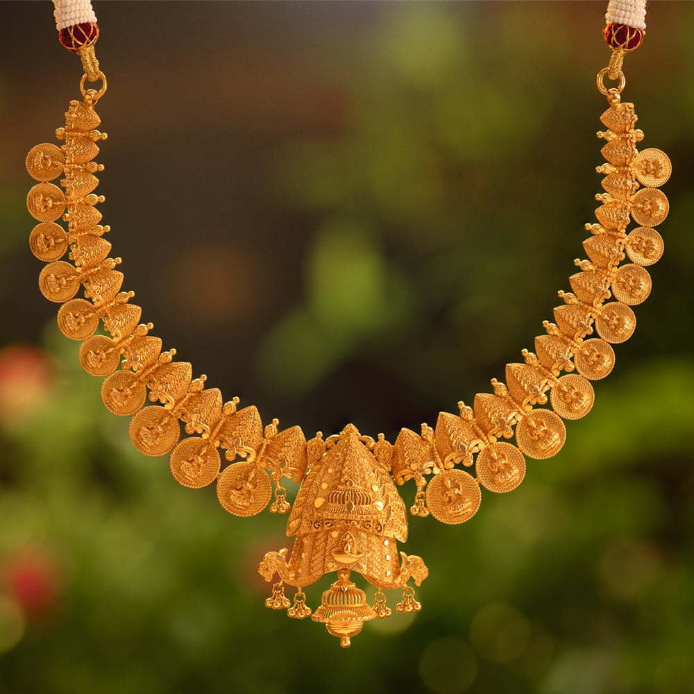 Swarna Jyoti Gold Necklace set,,hi-res image number null