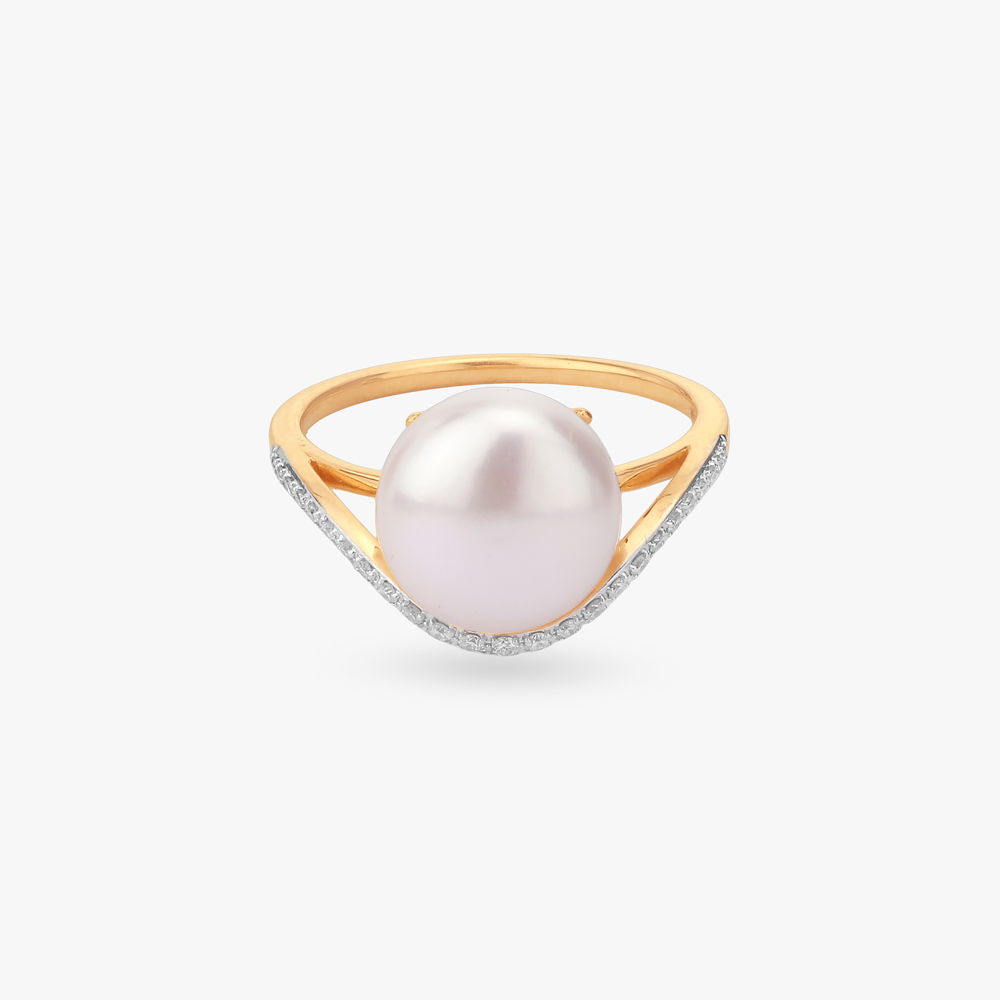 Serene Curve Diamond Ring,,hi-res image number null