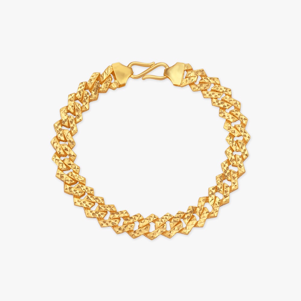 Majestic Statement Gold Bracelet for Men,,hi-res image number null