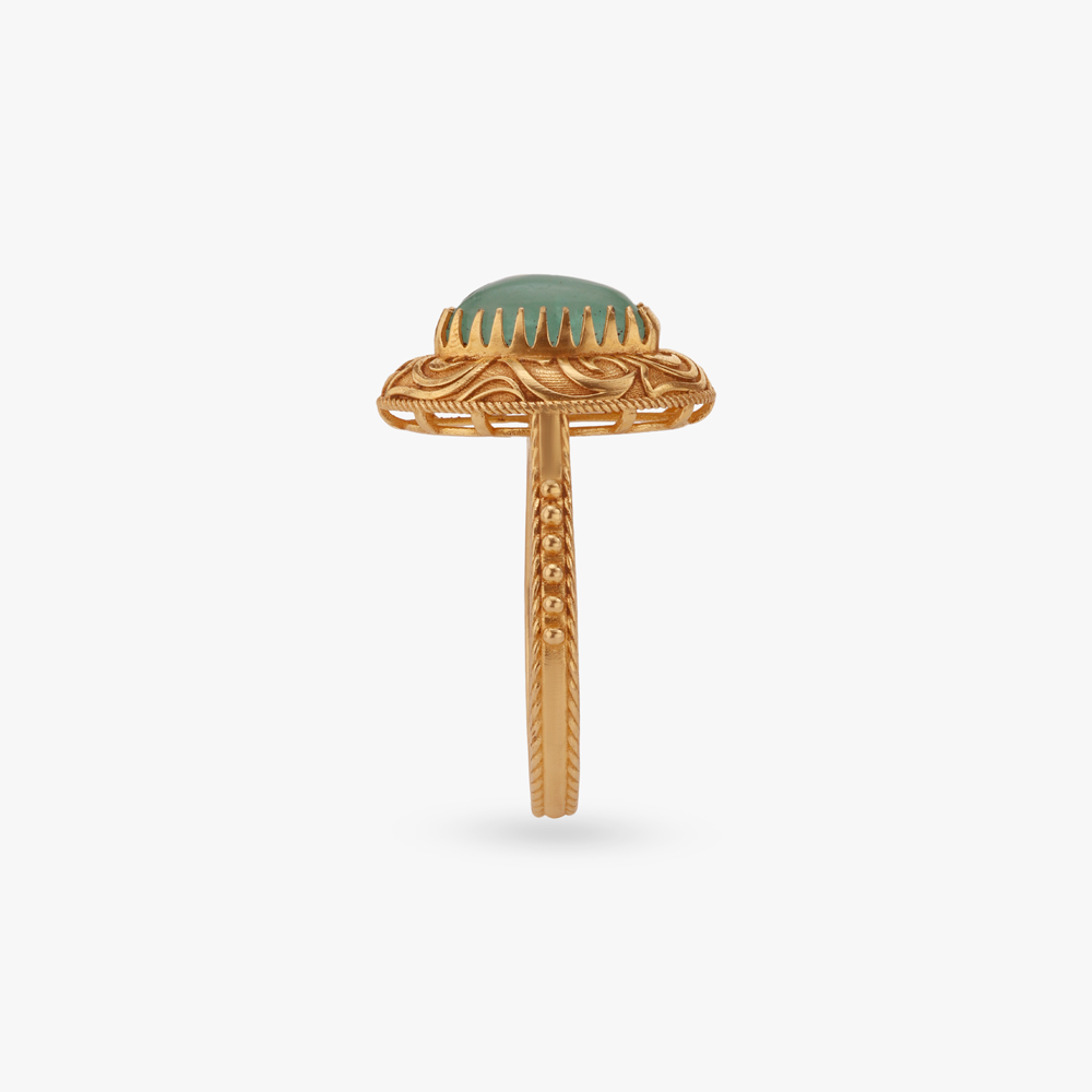 Verdant Bloom Gold Ring,,hi-res image number null