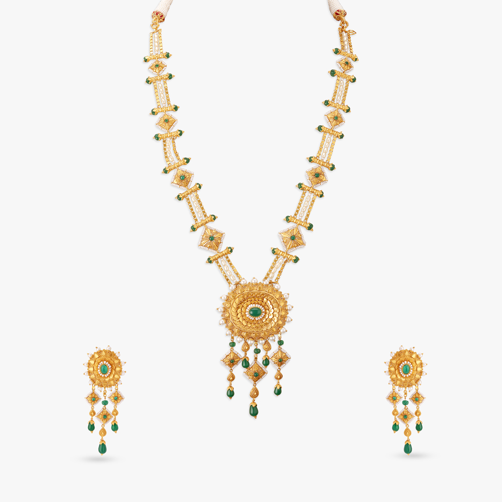 Threads of Time Haraam Necklace Set,,hi-res image number null