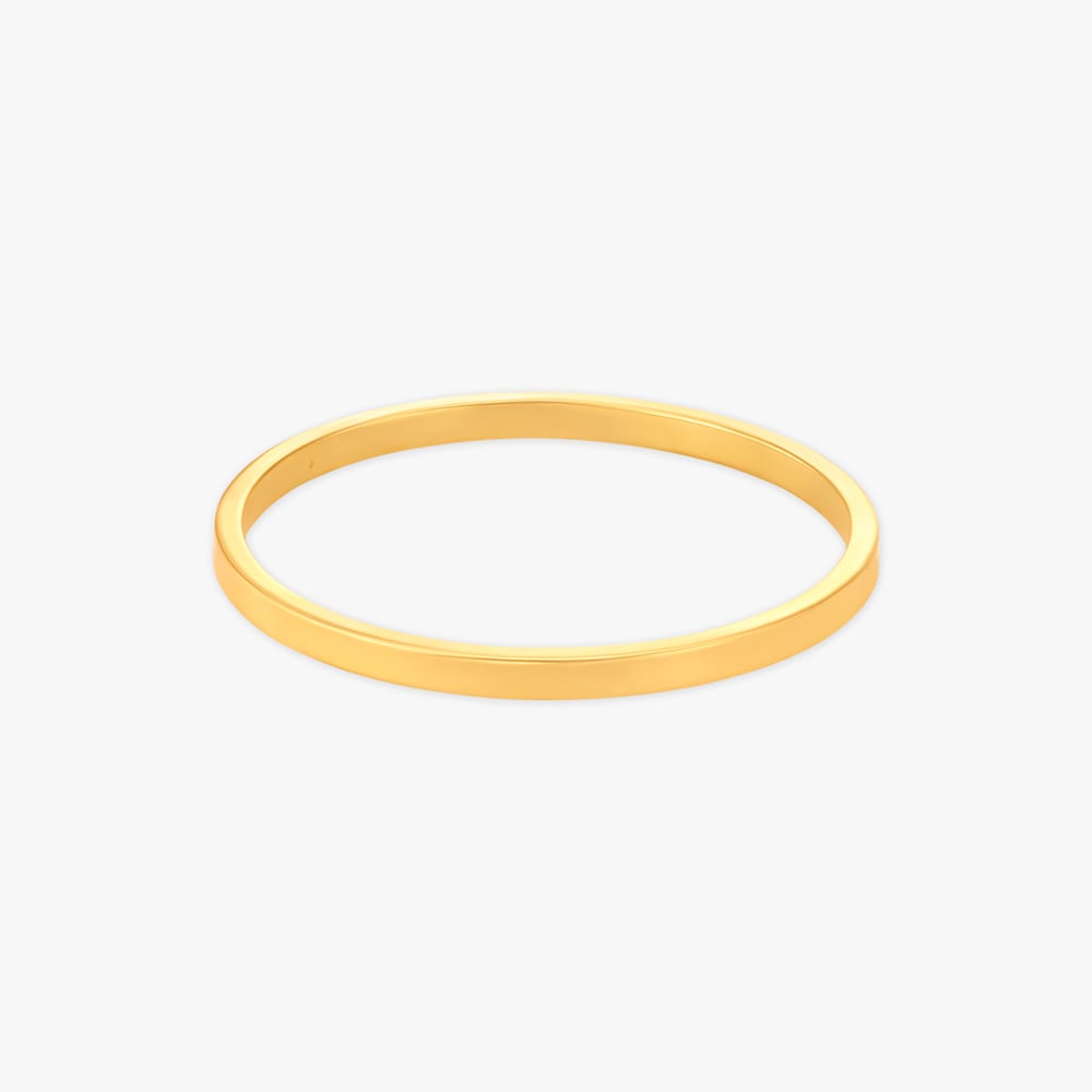 

Timeless Glow Gold Bangle for Men