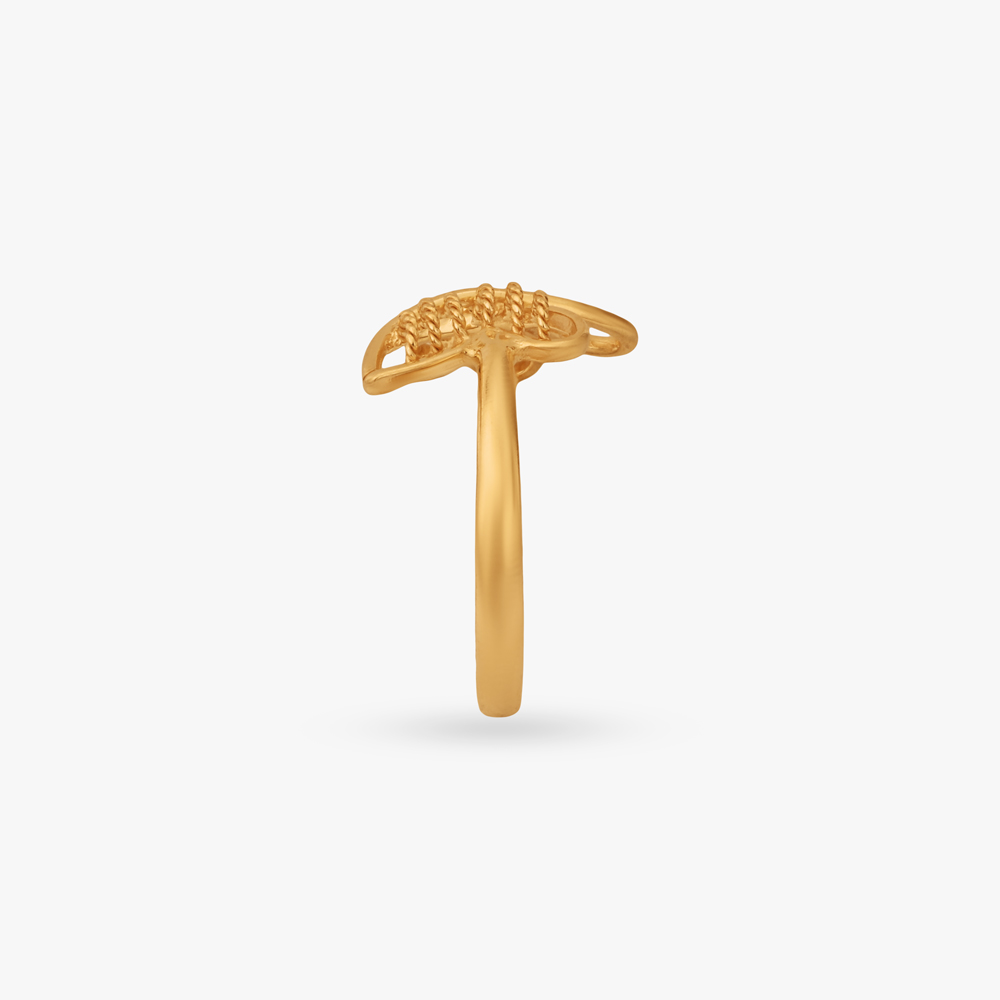 Mini Flutter Gold Ring for Kids,,hi-res image number null