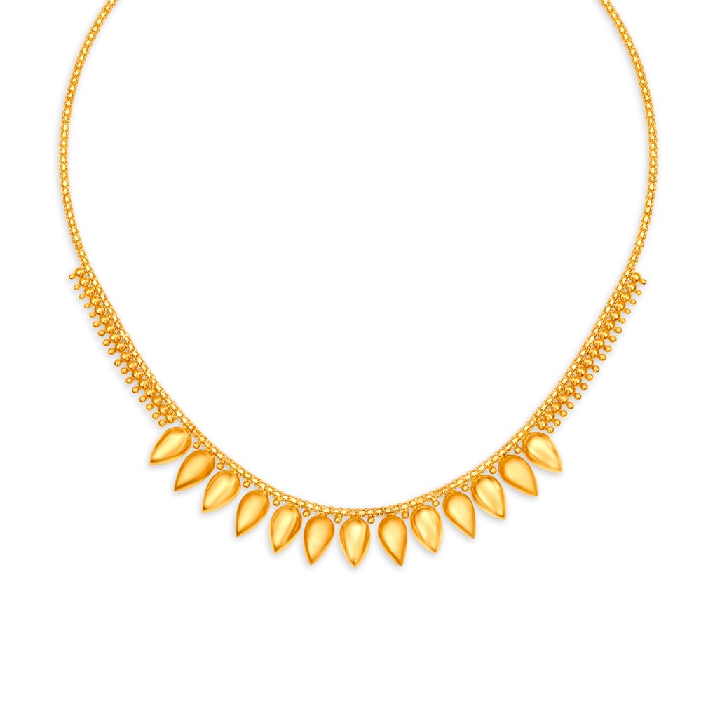 

Traditional Petite Gold Necklace
