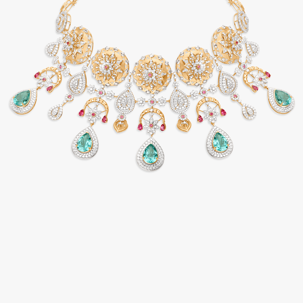 Regal Diamond and Gold Necklace,,hi-res image number null