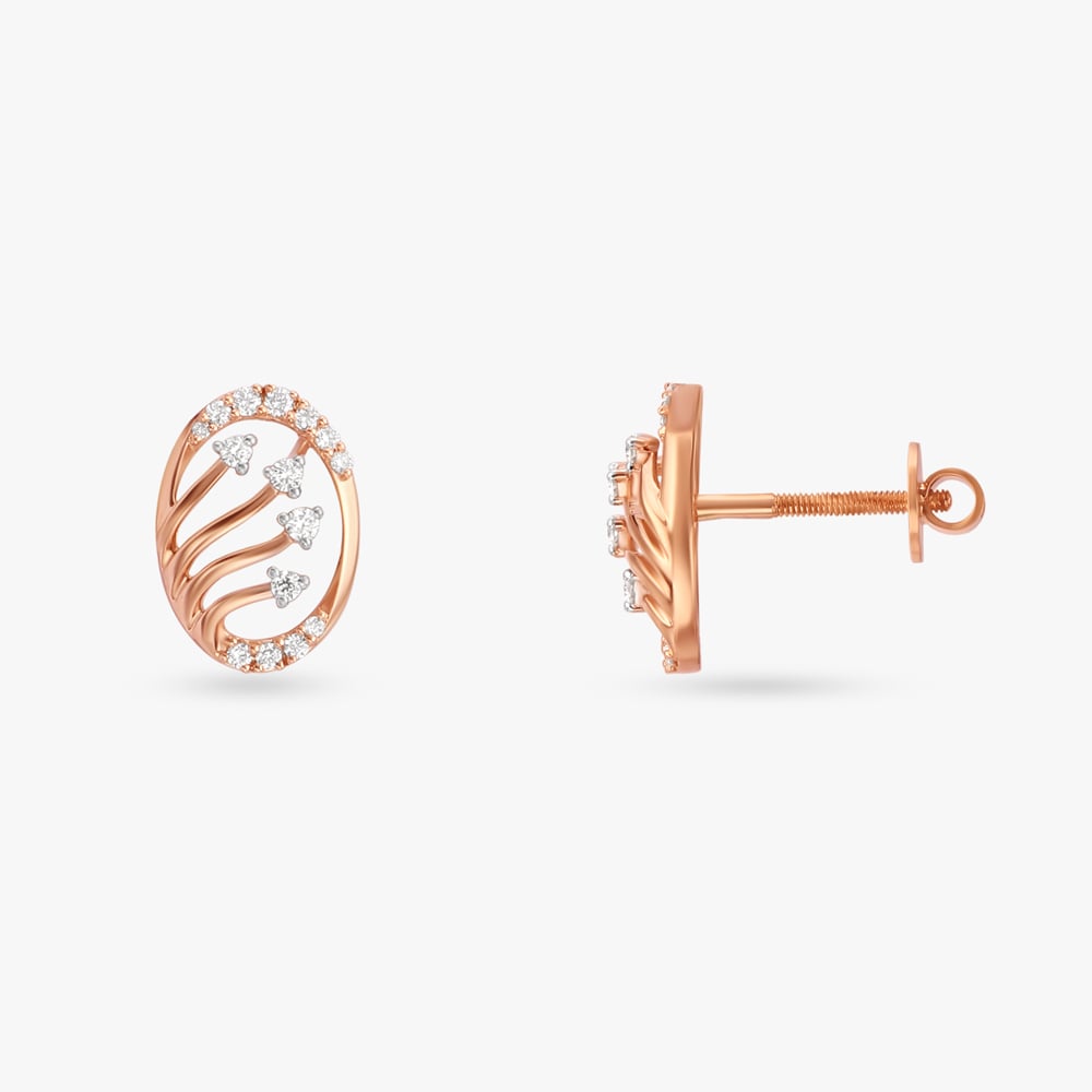 Symphony Diamond Stud Earrings,,hi-res image number null