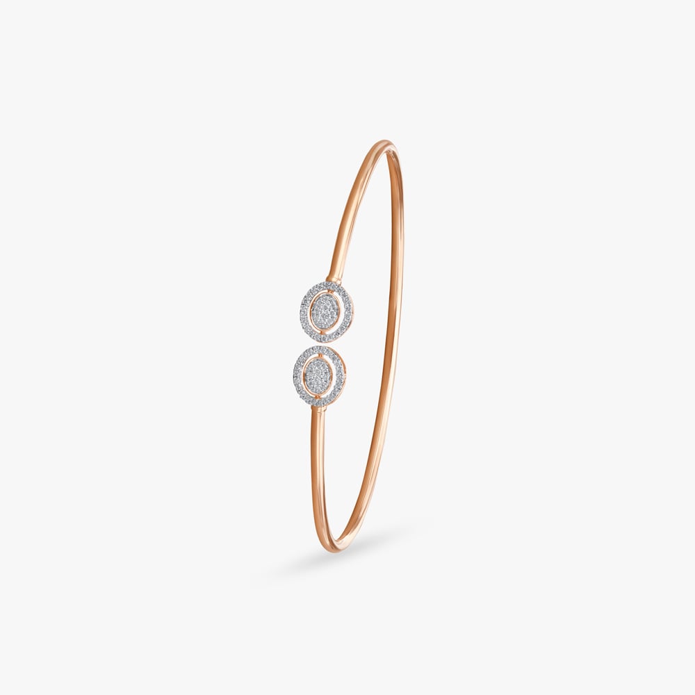 Halo Perfection Diamond Bangle,,hi-res image number null