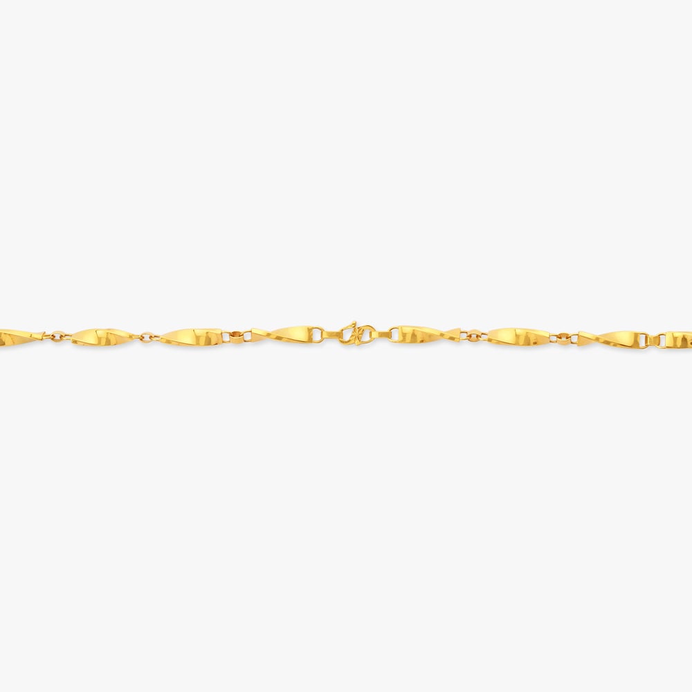 Lovely Twisted Gold Chain,,hi-res image number null