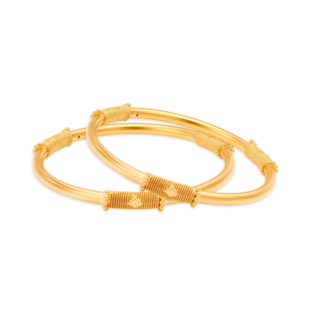

Symphonic Gold Bangles
