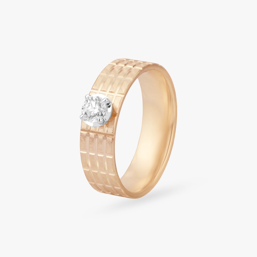 

Modern Legacy Solitaire Ring for Men