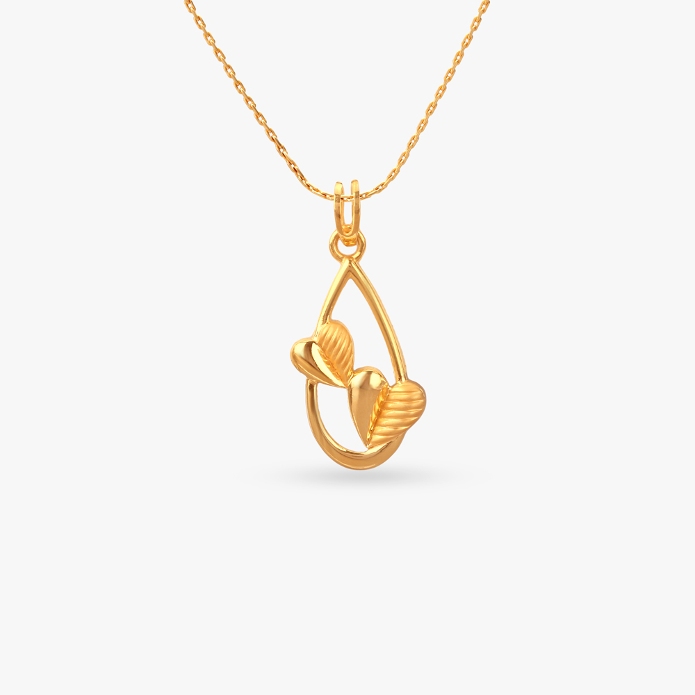 

Twin Heart Gold Pendant