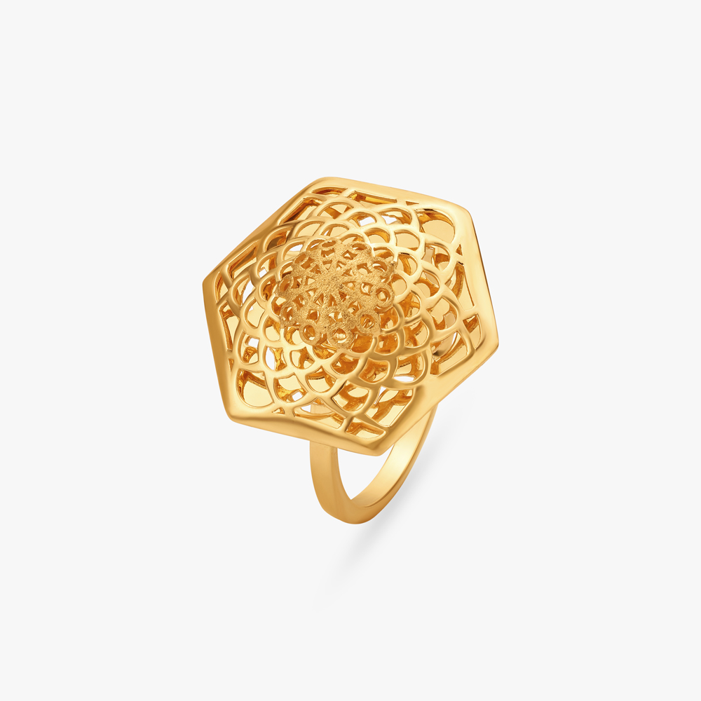 Graceful Charm Floral Ring,,hi-res image number null
