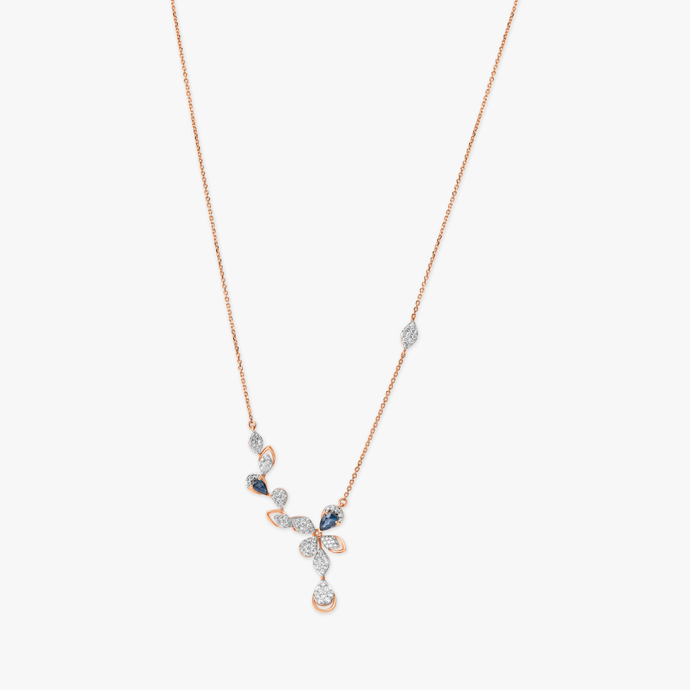 Ethereal Sapphire and Diamond Necklace,,hi-res image number null