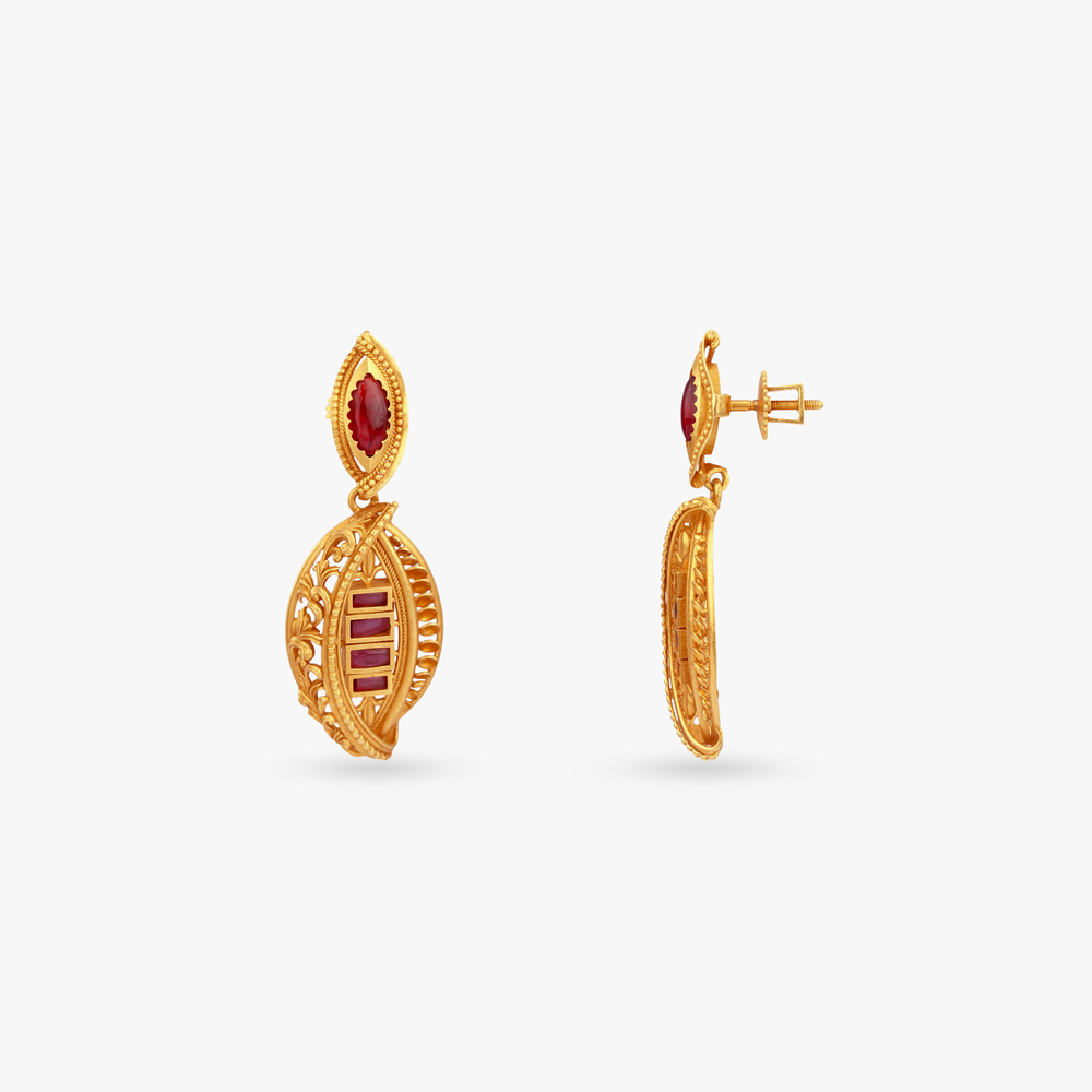 Sunrise Symphony Gold Necklace Set,,hi-res image number null
