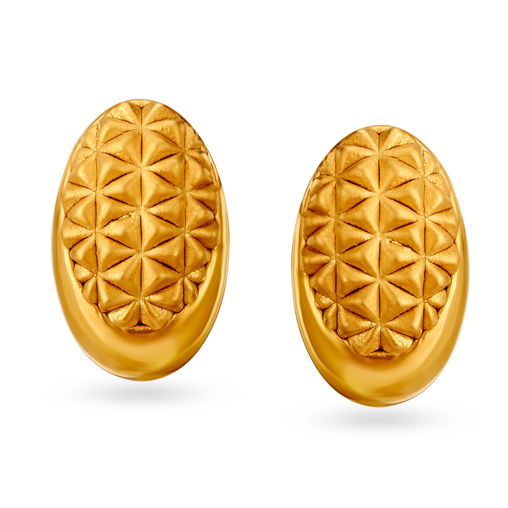 Artful Geometric Hoop Earrings