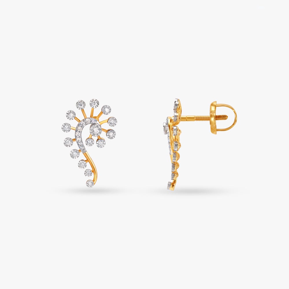 Curls of Brilliance Diamond Necklace Set,,hi-res image number null