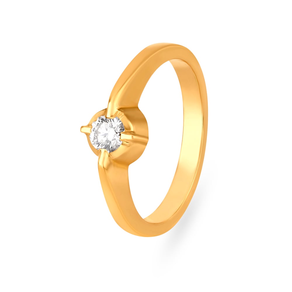 Charming Diamond Finger Ring