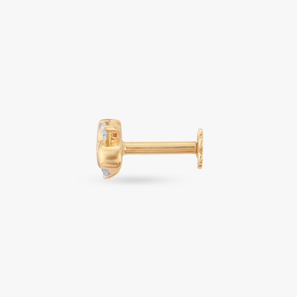 Twilight Spark Diamond Nose Pin,,hi-res image number null