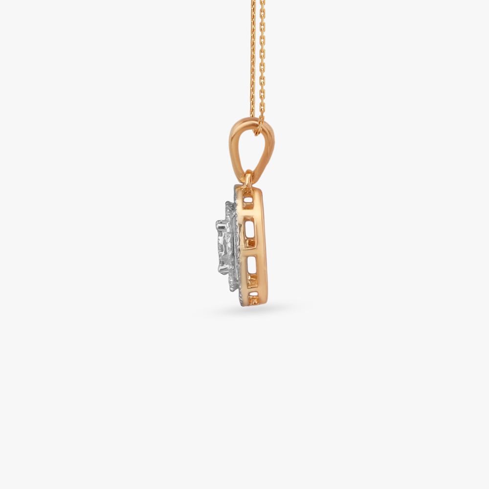 Regal Radiance Diamond Pendant and Earrings Set,,hi-res image number null