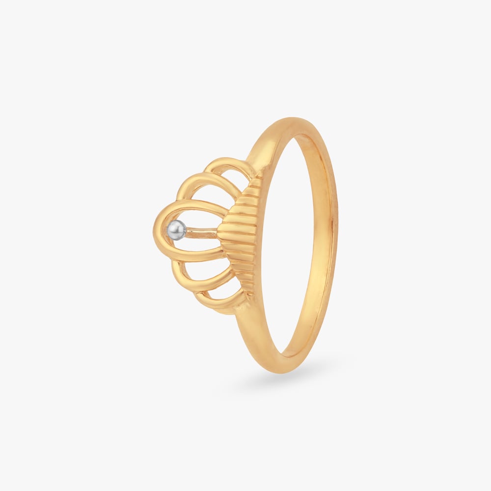 Royal Halo Gold Ring,,hi-res image number null