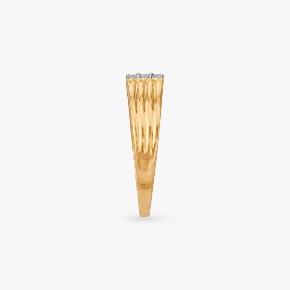 Radiant Facets Diamond Finger Ring for Men,,hi-res image number null