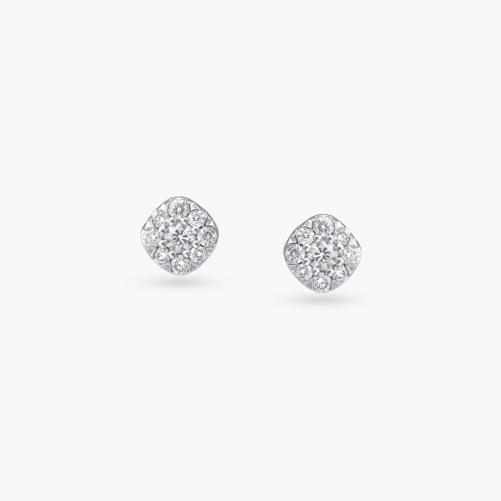 Blush Radiance Diamond Stud Earrings,,hi-res image number null