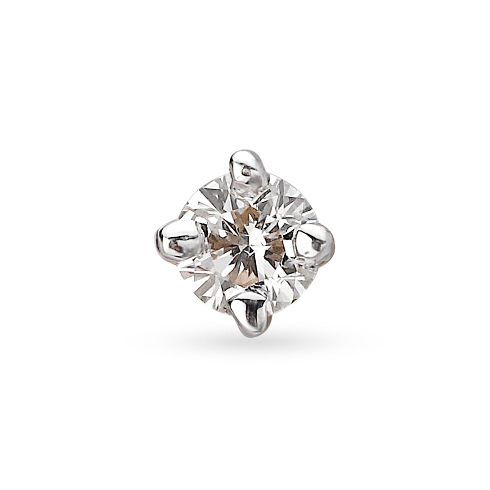 Signature Shine Diamond Nose Pin,,hi-res image number null