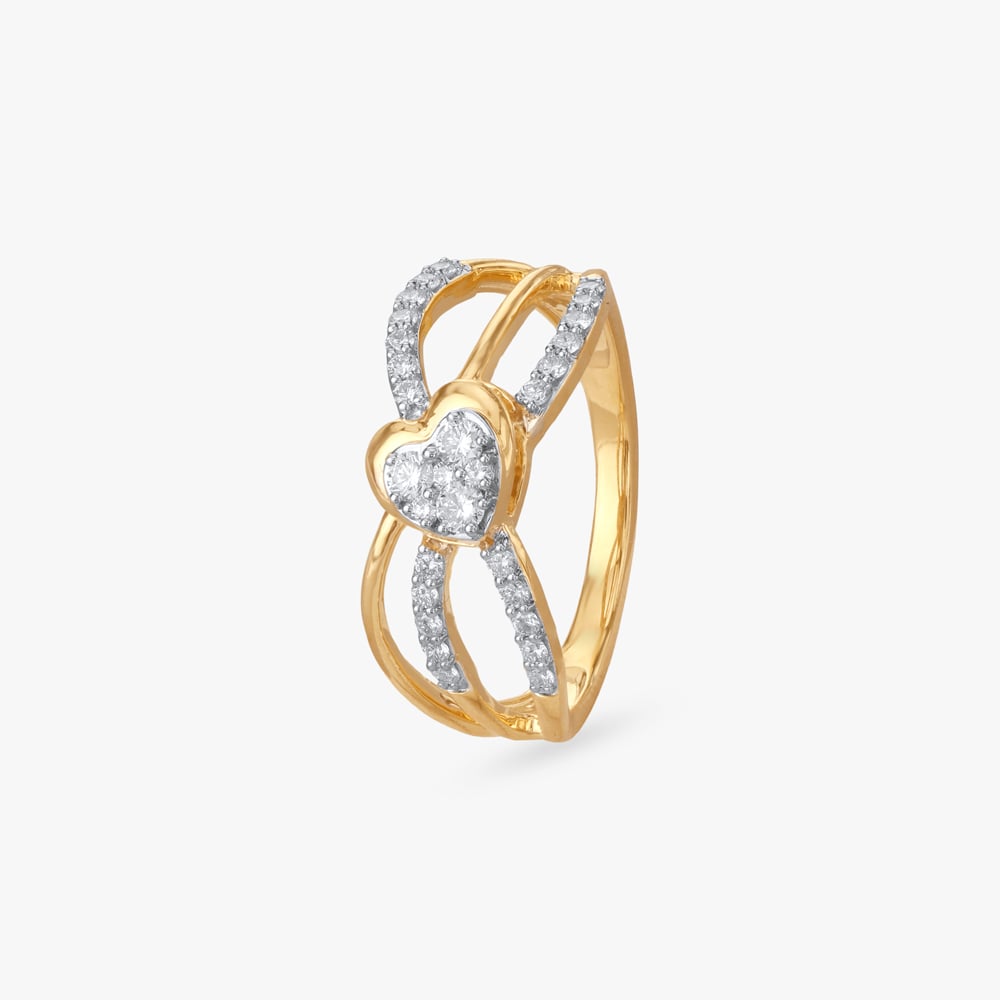 Romantic Charm Diamond Finger Ring,,hi-res image number null
