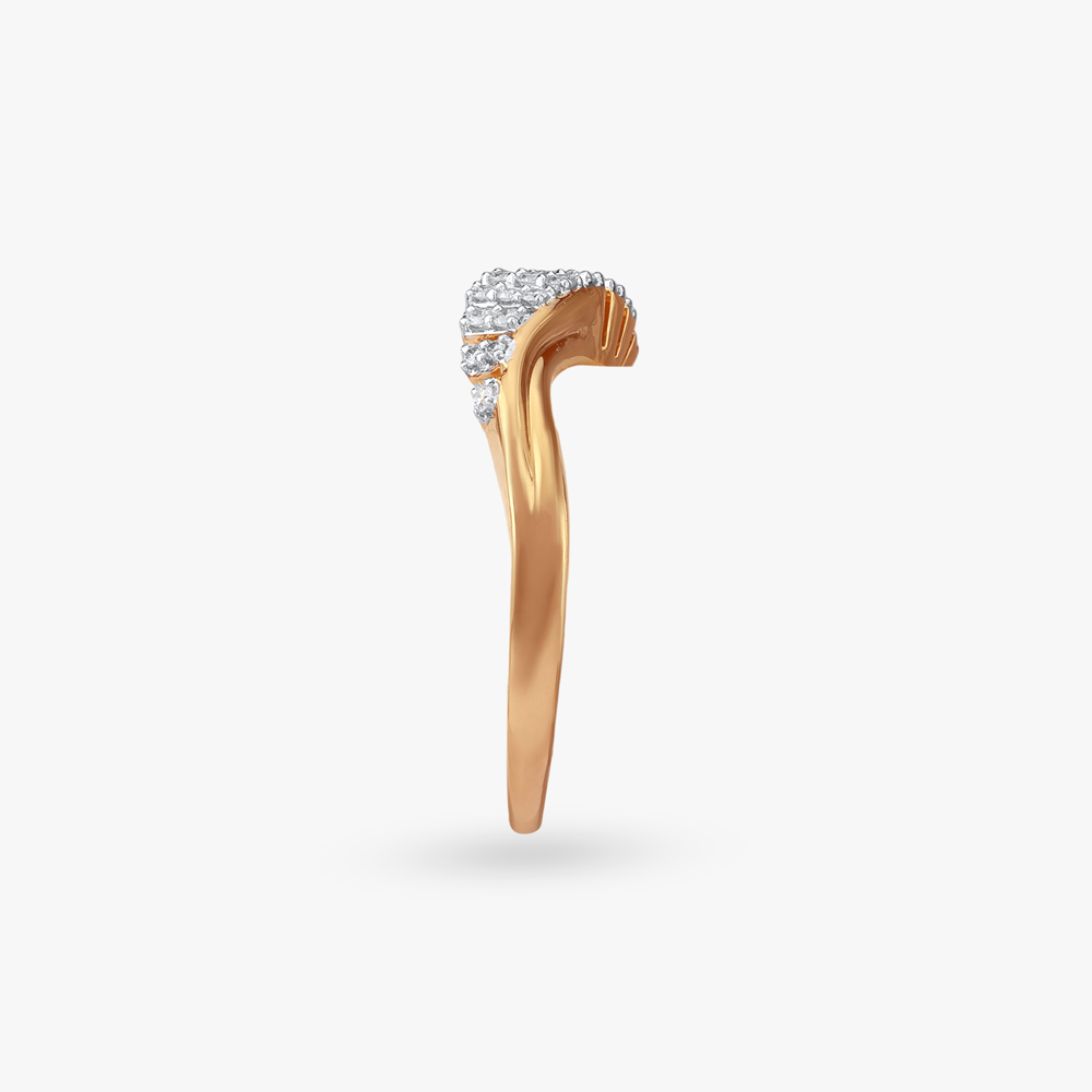 Serene Wave Diamond Ring,,hi-res image number null