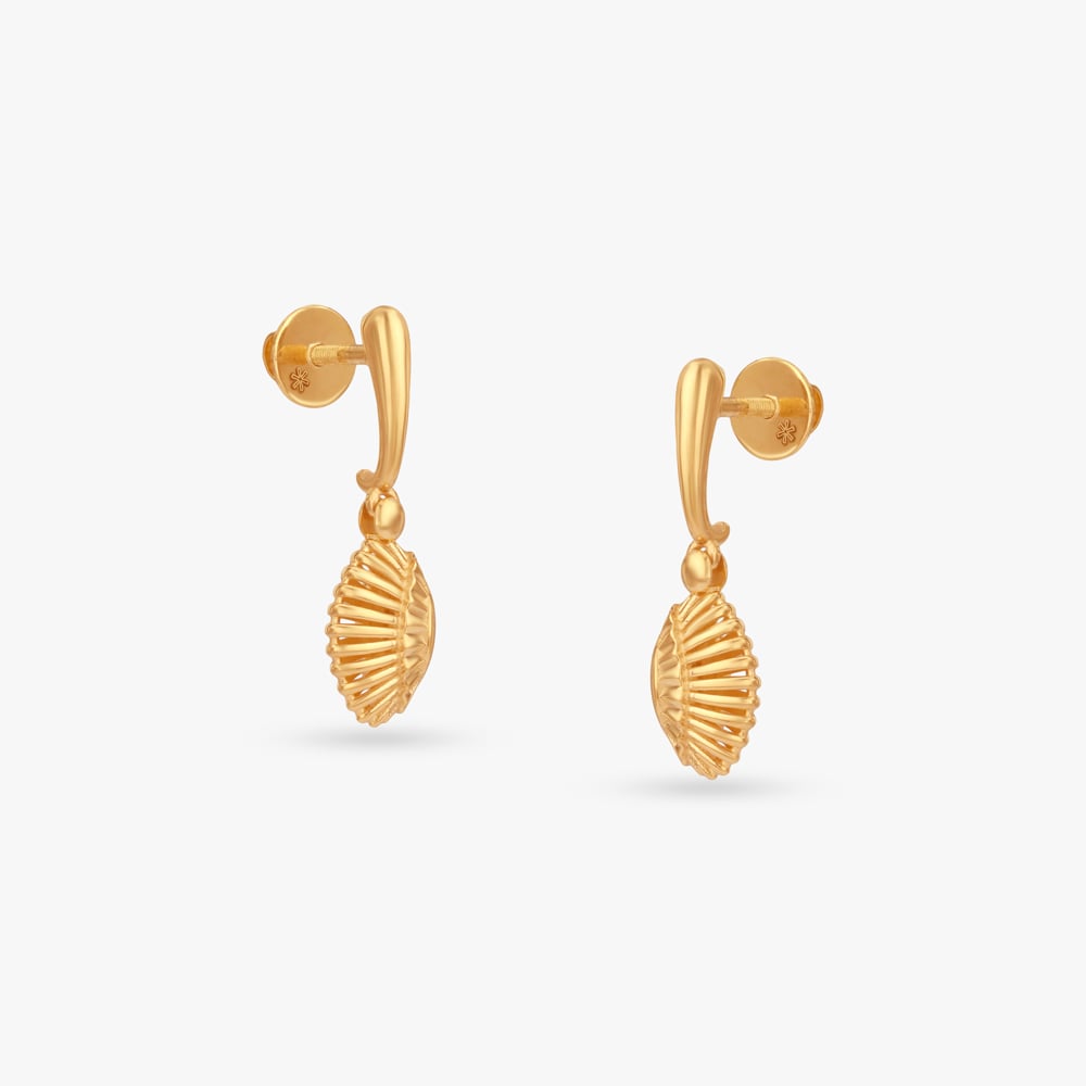 Sunburst Symphony Gold Pendant and Earrings Set,,hi-res image number null