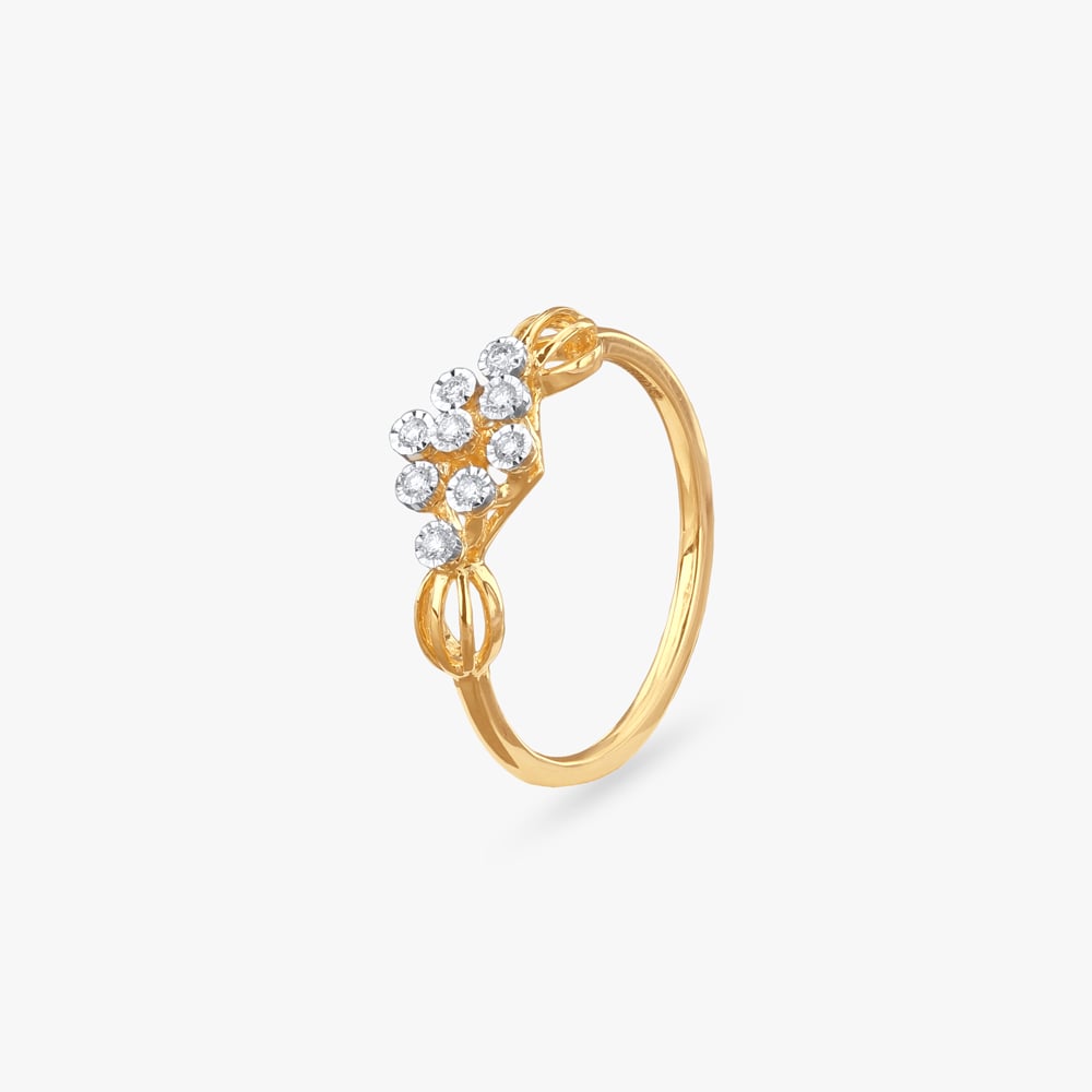 Twisted Vine Diamond Ring,,hi-res image number null