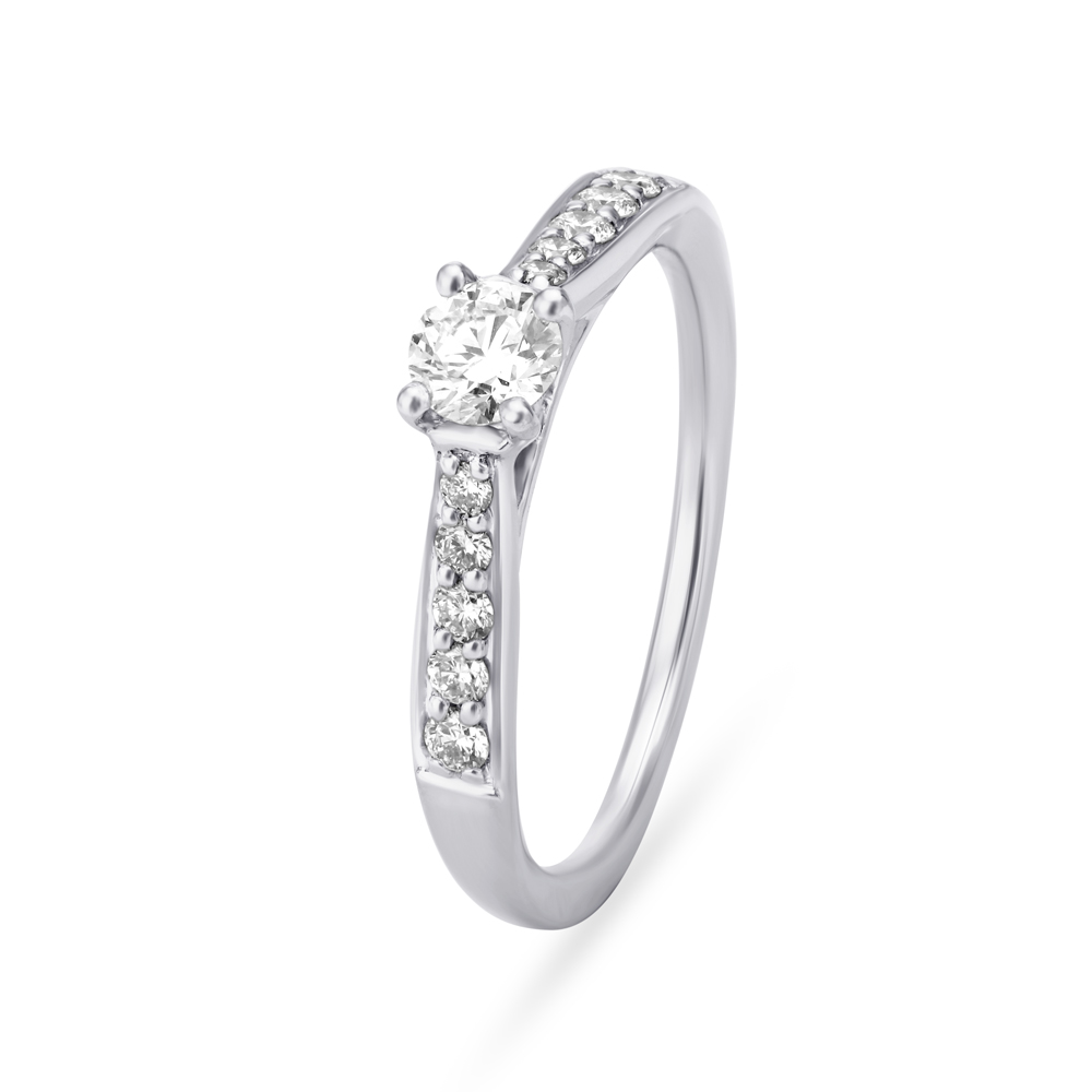 Platinum Engagement Rings | Tanishq Online Store-happymobile.vn