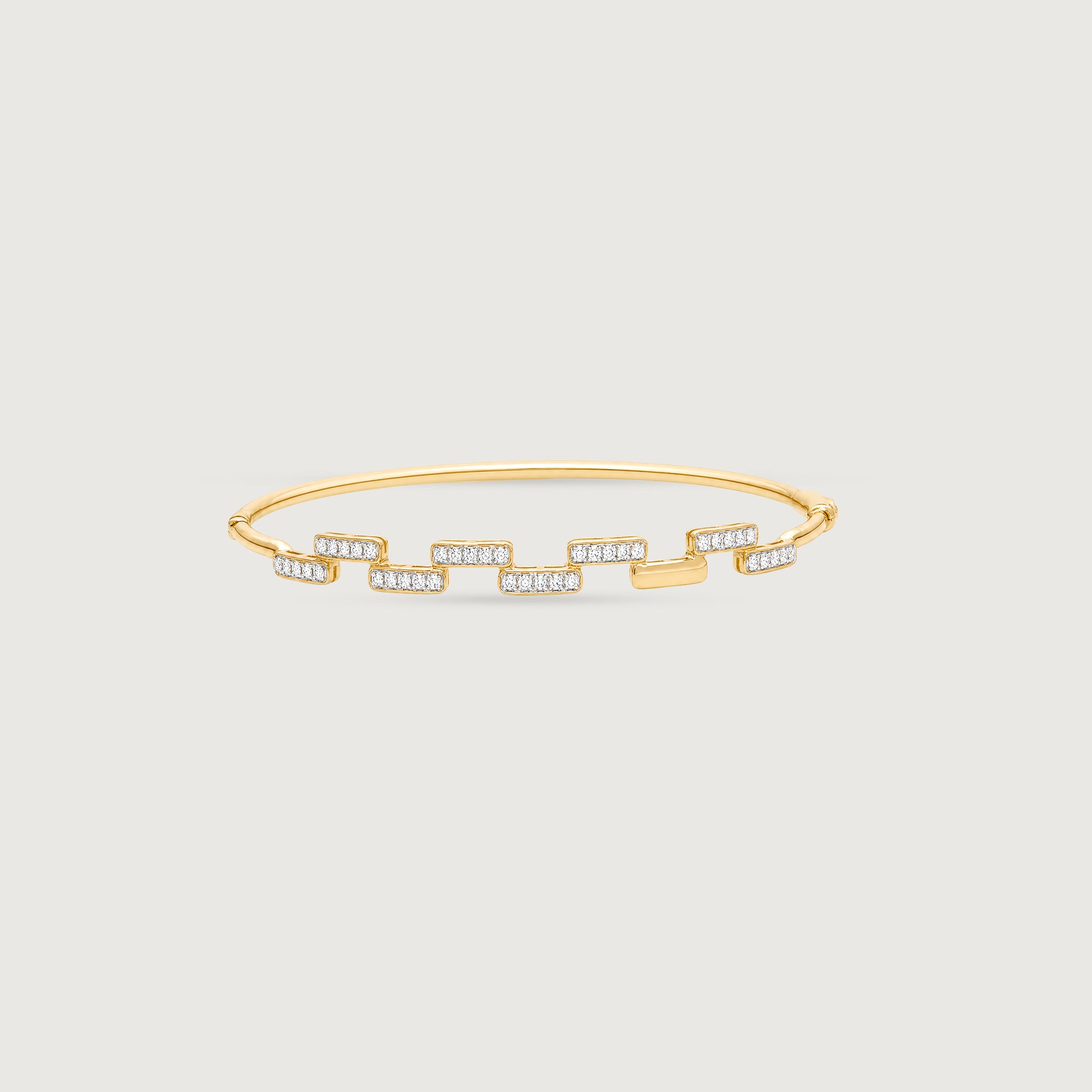 Linear Balance Diamond Bangle,,hi-res image number null