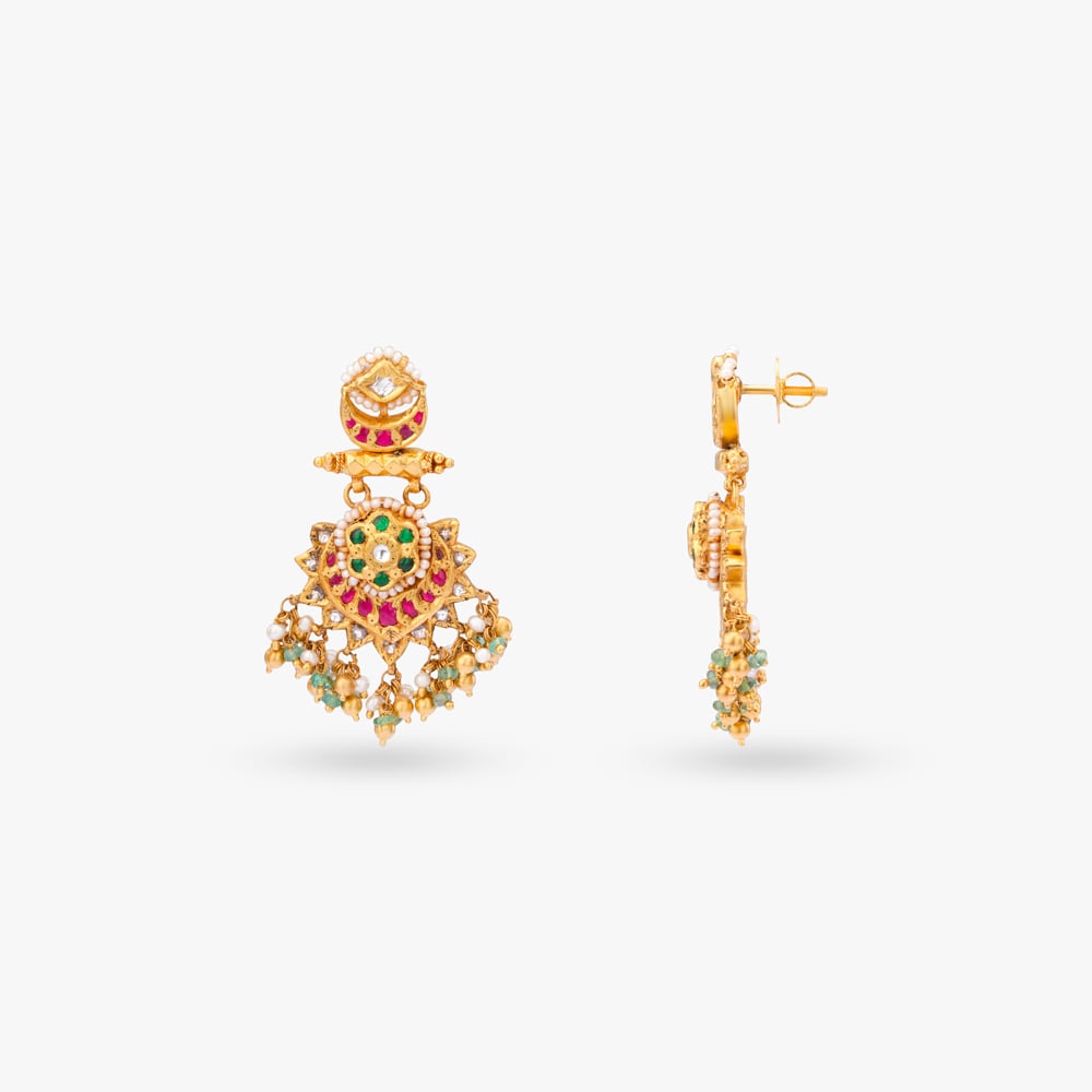 Regency Mosaic Gold Necklace Set,,hi-res image number null