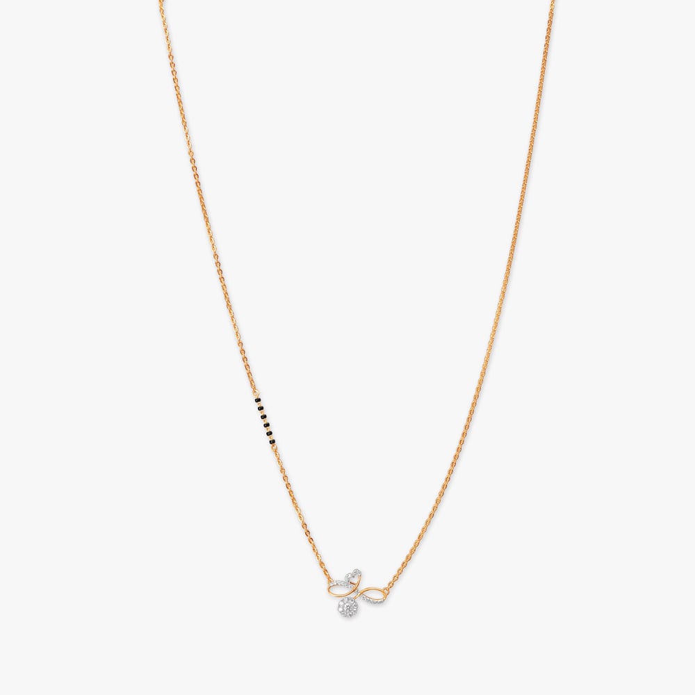 Forever Embrace Diamond Mangalsutra,,hi-res image number null