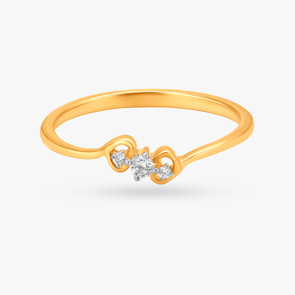 Chic Dainty Diamond Ring,,hi-res image number null