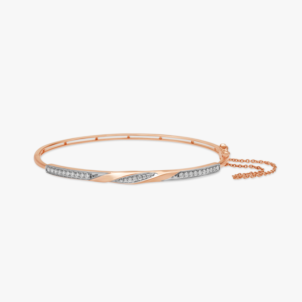 Streamline Shine Diamond Bangle,,hi-res image number null